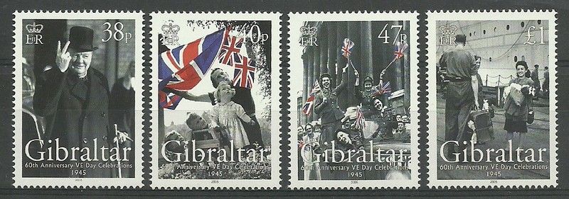 Znaczek Gibraltar 2005 Mi 1126-1129 Czyste **