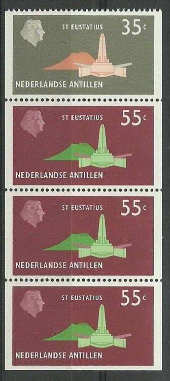Znaczek Antyle Holenderskie 1977 Mi h-blatt 2 Czyste **