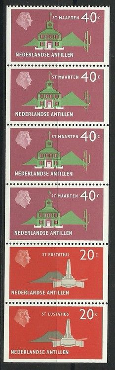 Znaczek Antyle Holenderskie 1977 Mi h-blatt 1 Czyste **
