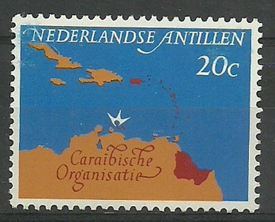 Znaczek Antyle Holenderskie 1964 Mi 145 Czyste **