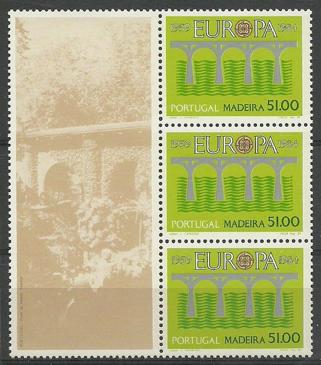 Znaczek Madera 1984 Mi 90 Czyste **