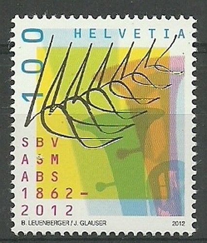 Znaczek Szwajcaria 2012 Mi 2235 Czyste **