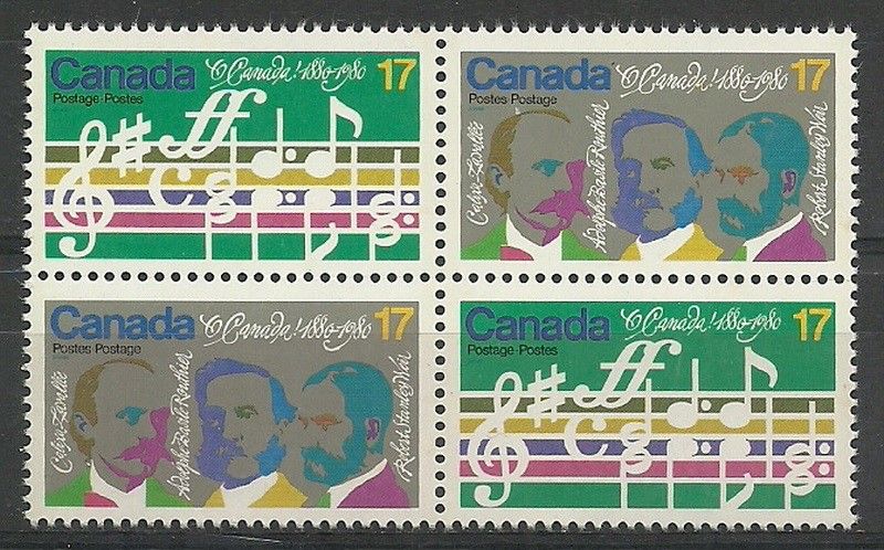 Znaczek Kanada 1980 Mi 768-769 Czyste **
