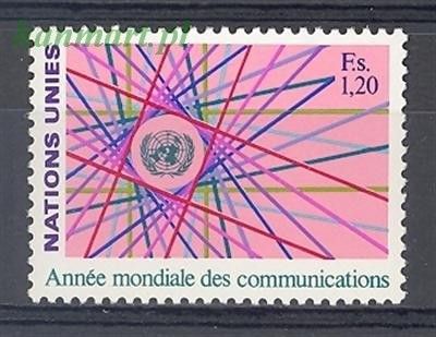 Znaczek Narody Zjednoczone Genewa 1983 Mi 111 Czyste **