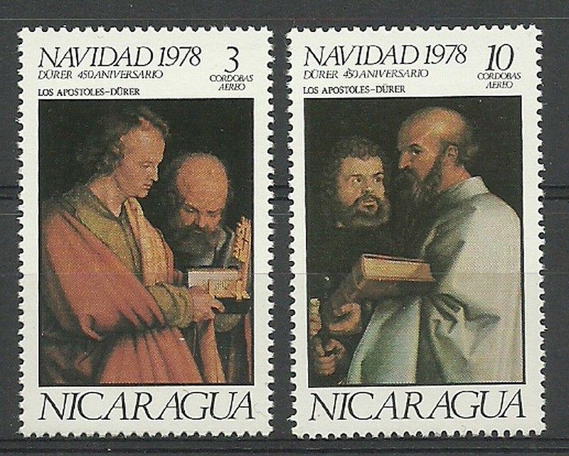 Znaczek Nikaragua 1978 Mi 2058-2059 Czyste **