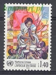 Znaczek Narody Zjednoczone Genewa 1986 Mi 137 Czyste **