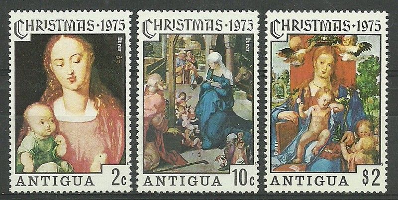 Znaczek Antigua i Barbuda 1975 Mi 390+393+395 Czyste **