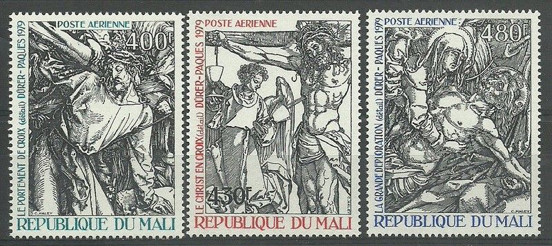 Znaczek Mali 1979 Mi 683-685 Czyste **