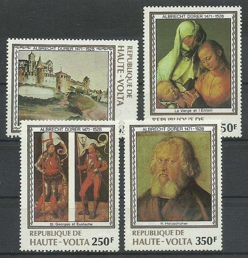 Znaczek Burkina Faso 1978 Mi 732-735 Czyste **