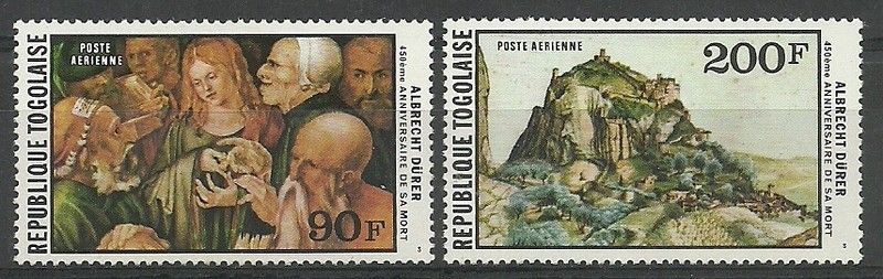 Znaczek Togo 1978 Mi 1328-1329 Czyste **