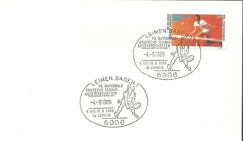 Znaczek Niemcy 1988 Mi 1354 FDC