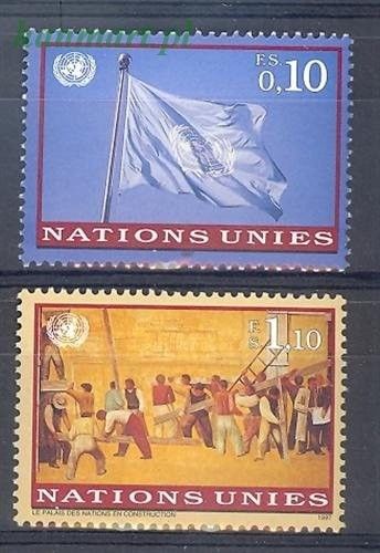 Znaczek Narody Zjednoczone Genewa 1997 Mi 303-304 Czyste **