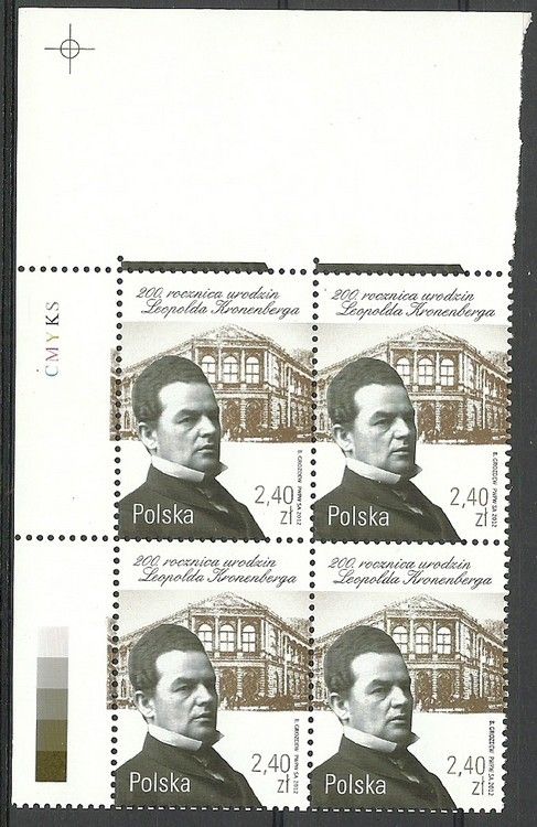 Znaczek Polska 2012 Mi 4553 Fi 4403 Czyste **