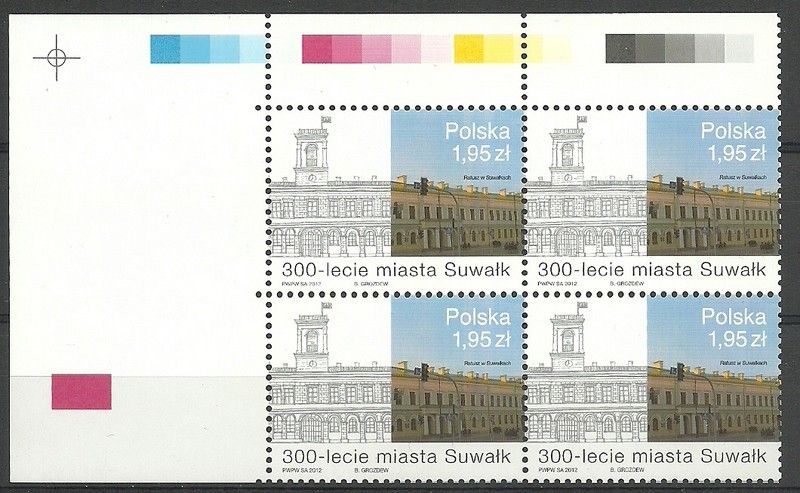 Znaczek Polska 2012 Mi 4558 Fi 4408 Czyste **