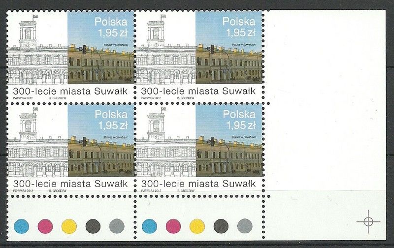 Znaczek Polska 2012 Mi 4558 Fi 4408 Czyste **