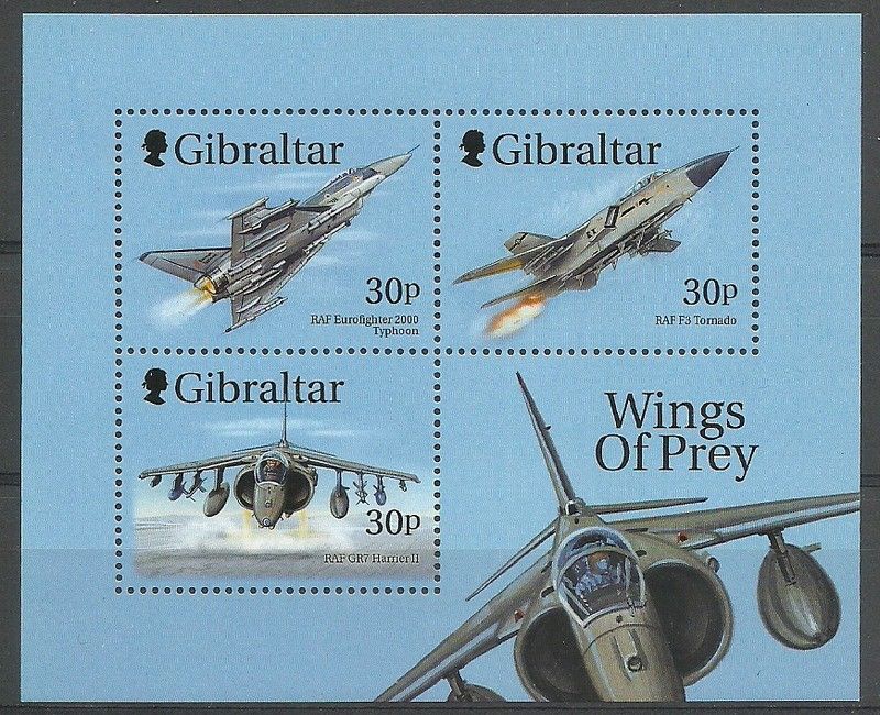 Znaczek Gibraltar 1999 Mi bl 38 Czyste **