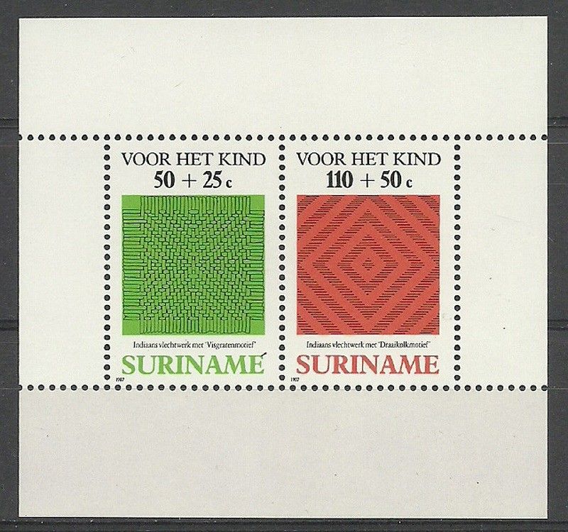 Znaczek Surinam 1987 Mi bl 45 Czyste **