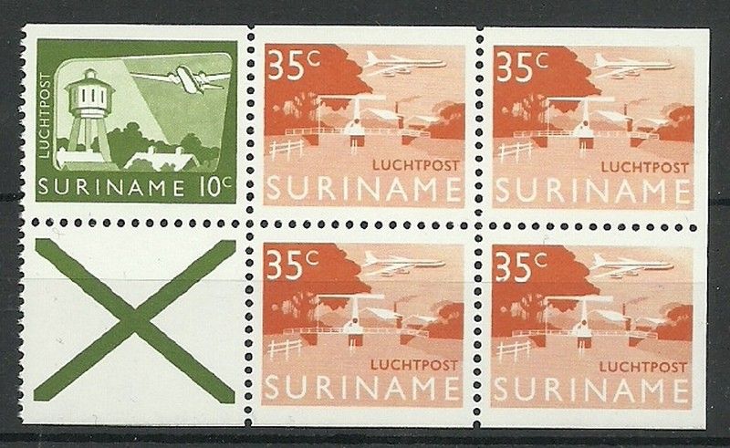 Znaczek Surinam 1976 Mi h-blatt 1 Czyste **