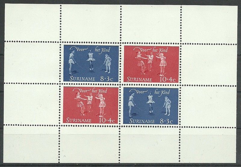 Znaczek Surinam 1964 Mi bl 3 Czyste **