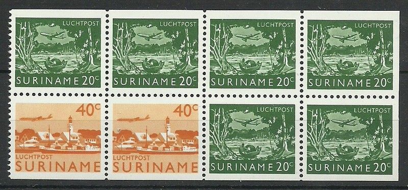Znaczek Surinam 1978 Mi h-blatt 3 Czyste **