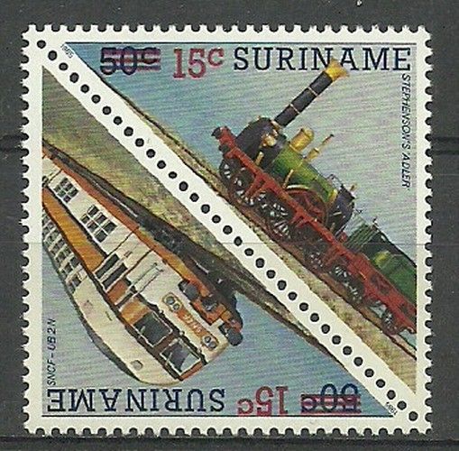 Znaczek Surinam 1986 Mi 1180-1181 Czyste **