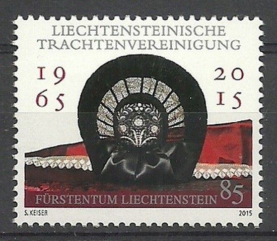 Znaczek Liechtenstein 2015 Mi 1747 Czyste **