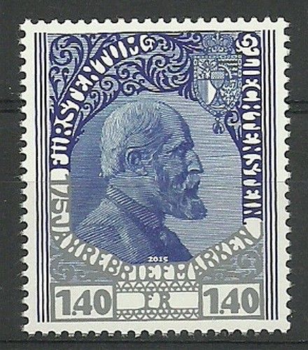 Znaczek Liechtenstein 2015 Mi 1749 Czyste **