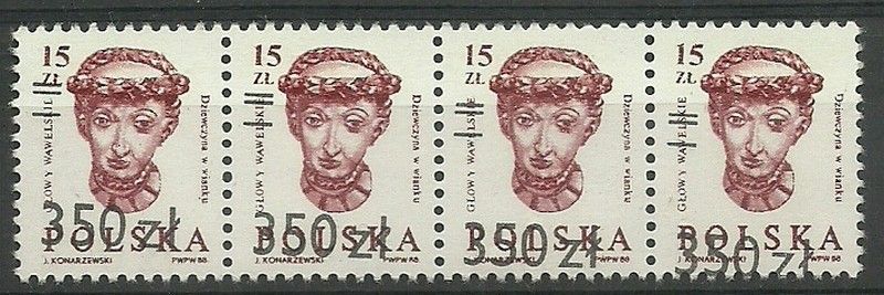 Znaczek Polska 1990 Mi 3253 Fi 3105 Czyste **
