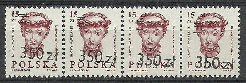 Znaczek Polska 1990 Mi 3253 Fi 3105 Czyste **
