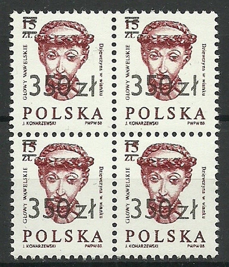 Znaczek Polska 1990 Mi 3253 Fi 3105 Czyste **