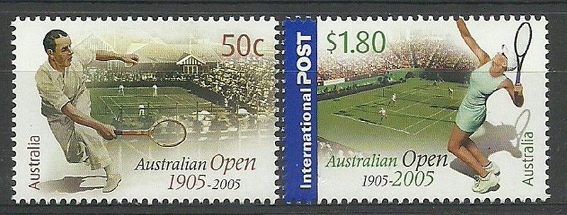 Znaczek Australia 2005 Mi 2393-2394 Czyste **