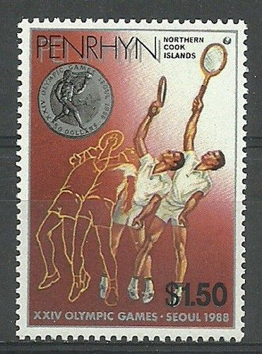 Znaczek Penrhyn 1988 Mi 486 Czyste **