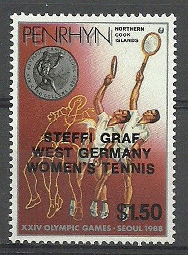 Znaczek Penrhyn 1988 Mi 492 Czyste **
