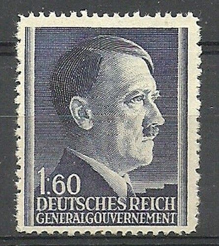Znaczek Generalna Gubernia / GG 1942 Mi 88A Fi 88A Czyste **
