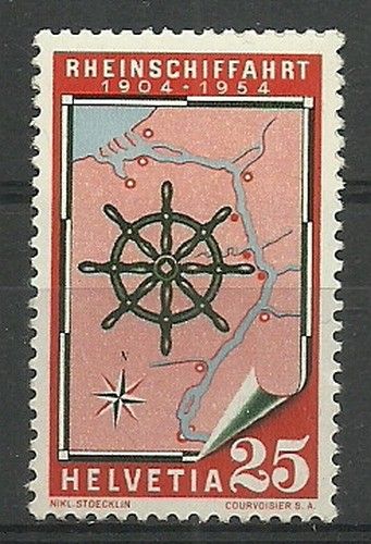 Znaczek Szwajcaria 1954 Mi 595 Czyste **