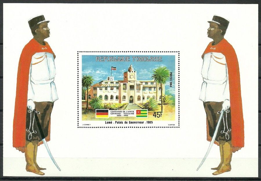 Znaczek Togo 1984 Mi bl 216 Czyste **