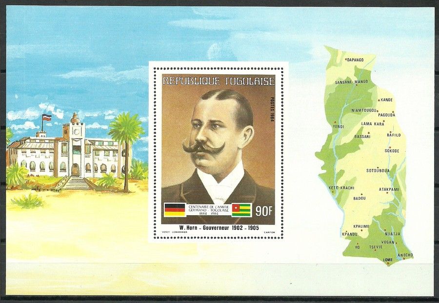 Znaczek Togo 1984 Mi bl 225 Czyste **