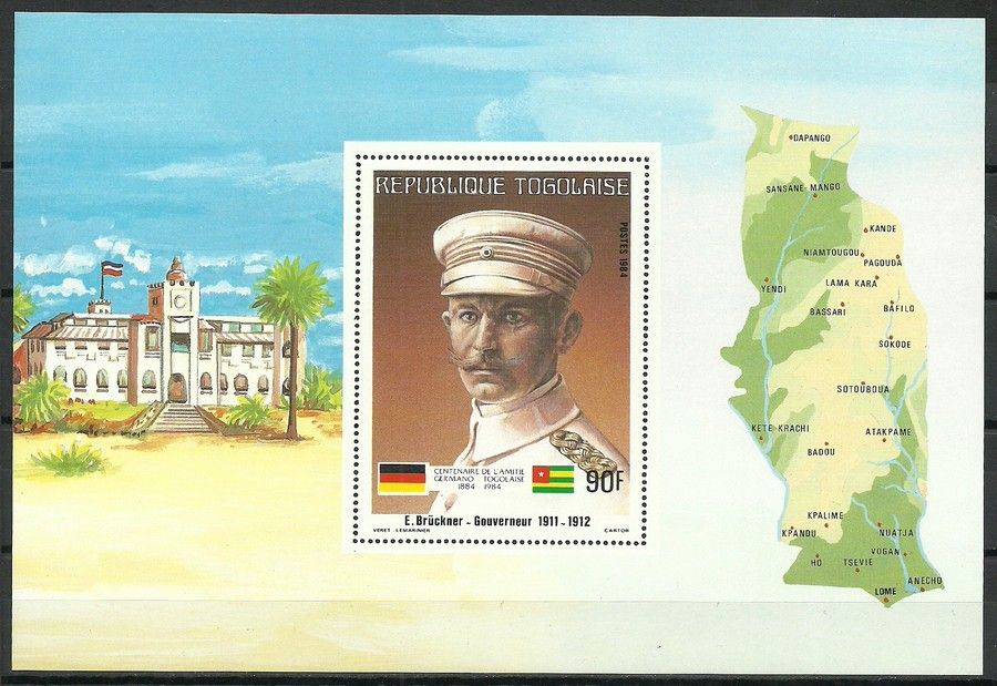 Znaczek Togo 1984 Mi bl 227 Czyste **