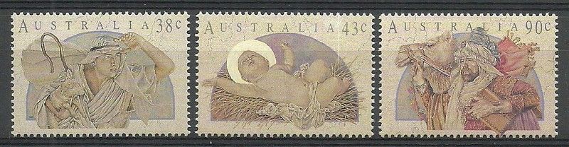 Znaczek Australia 1991 Mi 1270-1272 Czyste **