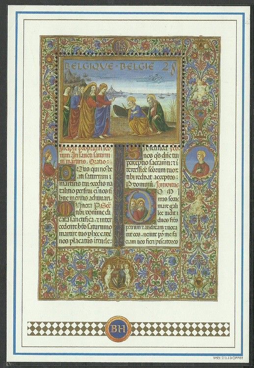 Znaczek Belgia 1993 Mi bl 62 Czyste **