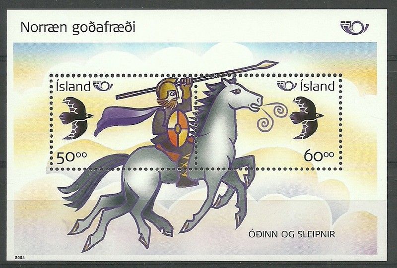 Znaczek Islandia 2004 Mi bl 35 Czyste **