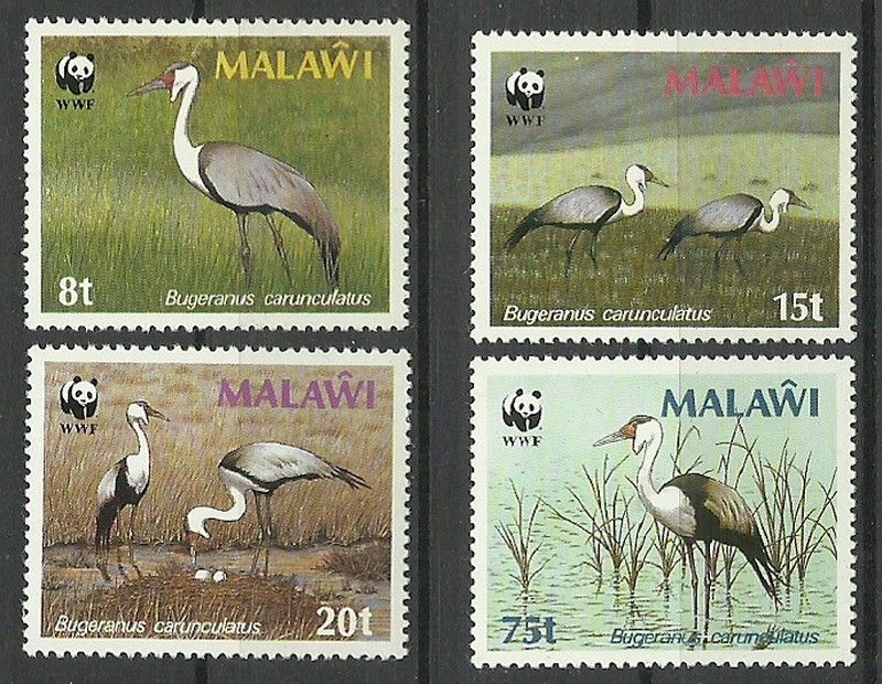 Znaczek Malawi 1987 Mi 477-480x Czyste **
