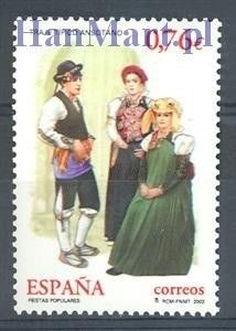 Znaczek Hiszpania 2003 Mi 3814 Czyste **