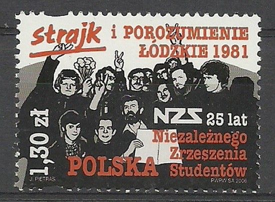 Znaczek Polska 2006 Mi 4230 Fi 4080 Czyste **