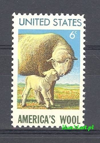 Znaczek USA 1971 Mi 1025 Czyste **