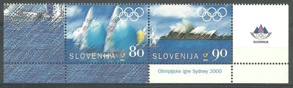 Znaczek Słowenia 2000 Mi 308-309 Czyste **