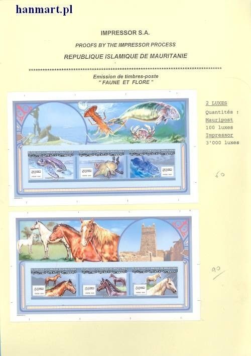 Znaczek Mauretania 2000 Czyste **
