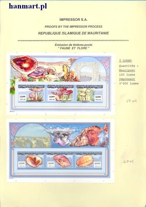 Znaczek Mauretania 2000 Czyste **