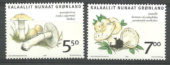 Znaczek Grenlandia 2006 Mi 464-465 Czyste **