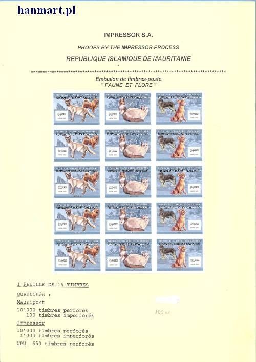 Znaczek Mauretania 2000 Czyste **